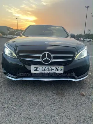 Mercedes-Benz C300 Luxury 4Matic Sedan AWD (2.0L 4cyl 7A) 2016 Black