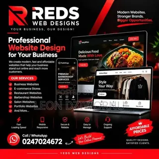 Website Design & E-Commerce Stores for Businesses