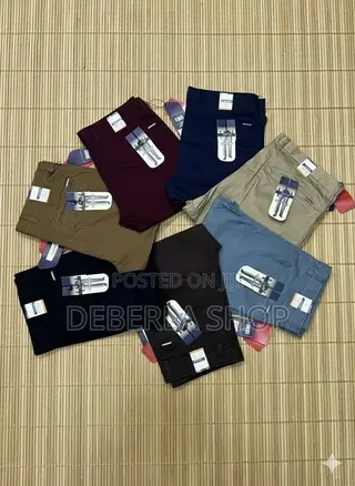 Men Khaki Trousers
