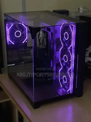 Snowman Atx Gaming Case All Glass