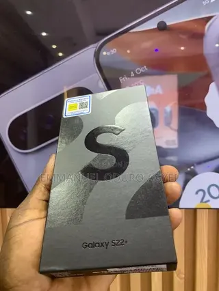 New Samsung Galaxy S22+ 5G 128 GB Black