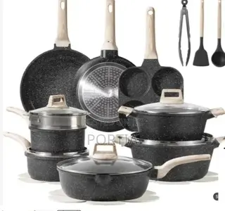 21 Pieces Granite Cookware