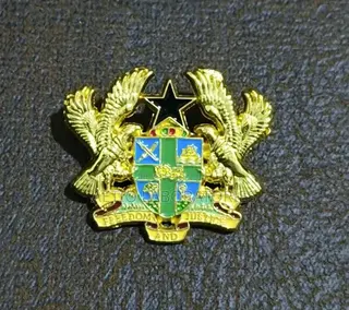 Lapel Pin and Brooches - Coat of Arms, Ghana Flag, Npp, NDC