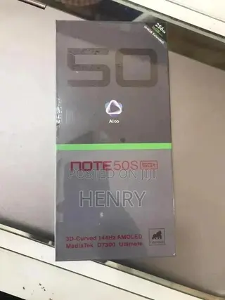 New Infinix Note 50s 256 GB Blue