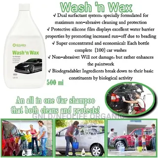 Wash 'N Wax ( All in One Car Shampoo)