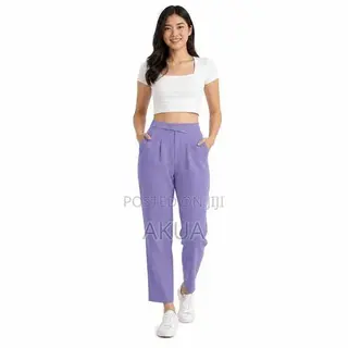 Office Trousers- Violet
