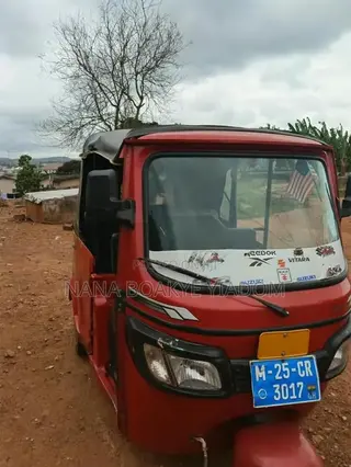 TVS King Deluxe Plus iTouch Start 2025 Red