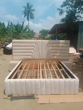 Over King Size Bed Frame With Side Drawer
