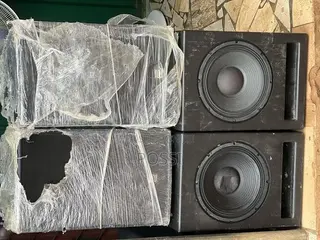 Pair of 12 Inches Bass Speaker With Mid