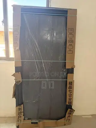 Metal Security Door With Lock
