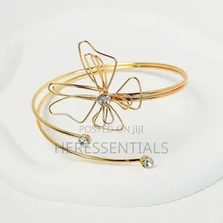 Fashionable Gold Arm Cuffs For Ladies