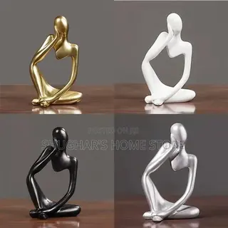Thinker Abstract Figure Decor Sculpture