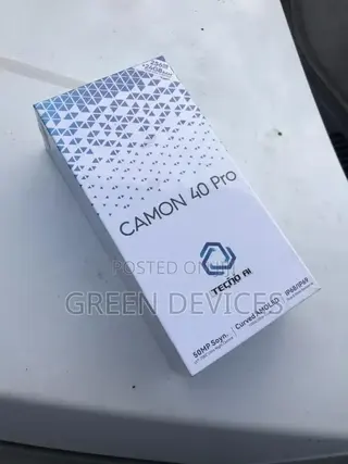 New Tecno Camon 40 Pro 4G 256 GB Black
