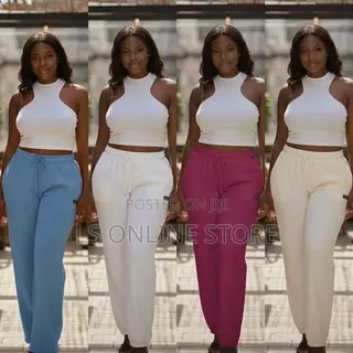 Crop Top With Joggers