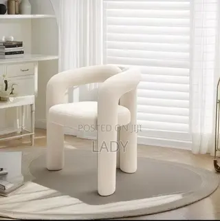 Fluffy Wool Accent Chair