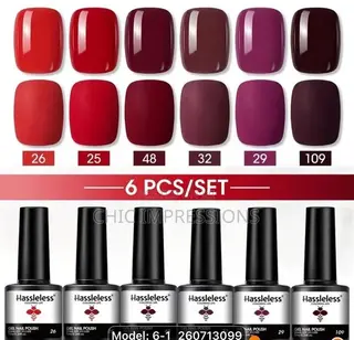 6-Piece Gel Nail Polish Set