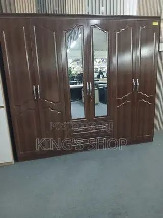 Spacious 6 Doors Wardrobe