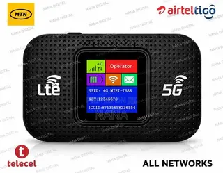 4g/5g LTE All Networks Pocket WiFi / MiFi With Screen
