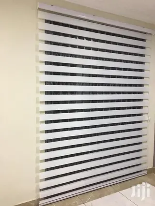 White Zebra Curtains Blinds Plus Free Installation