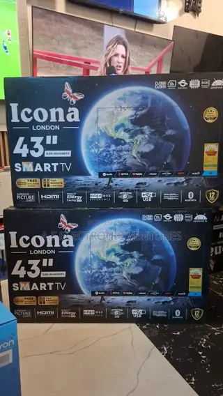 Icona 43-Inch Smart Frameless TV