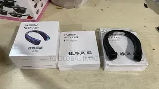 Portable Bladeless Neck Fan (Hands-Free Rechargeable)