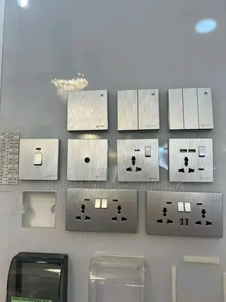 190-Best Grey Combo Socket and Switches