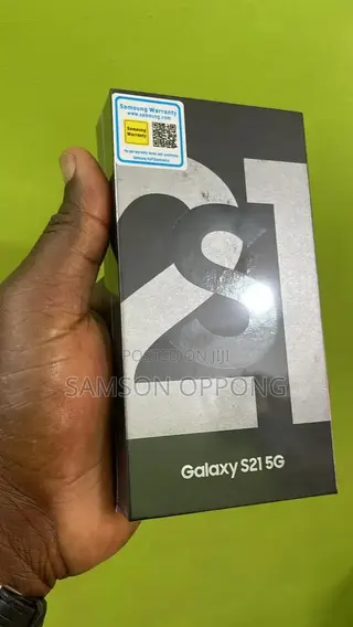New Samsung Galaxy S21 5G 128 GB Black