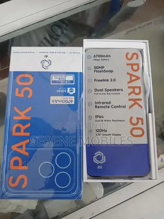New Tecno Spark 50 128 GB