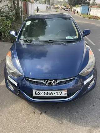 Hyundai Elantra 2013 Blue