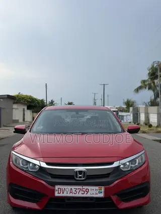 Honda Civic EX 4dr Sedan (2.0L 4cyl) 2017 Red