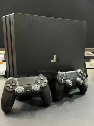 Playstation 4 Pro Jailbreak With 2 Controllers and FC 27, 20 Games