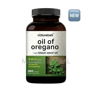 Oil of Oregano (340) With Black Seeds Oil Capusel