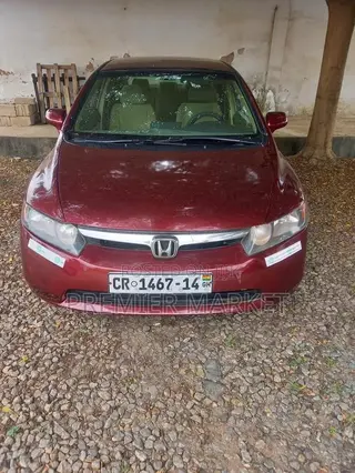 Honda Civic EX Sedan 2010 Red