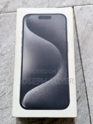 Apple iPhone 15 Pro 256 GB Black
