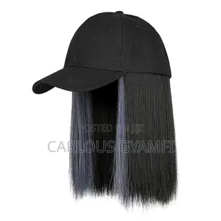 Ladies Cap With Fix Wig