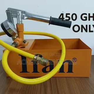 Ifan Manual Pump With Hose Pressure Gauge