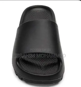 Black Unisex Slides - Soft Comfortable - Size 40-45 - Kumasi