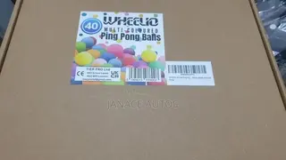 WHEELIO Ping Pong Balls Plastic Table Tennis Ball