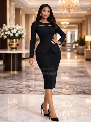 Ladies Office Wear in Black Design