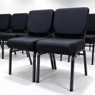 Stackable Padded Church Chairs | in Stock Ghana Warehouse, View Sample