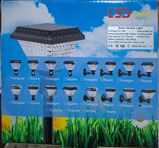 LED Solar Garden Lamp