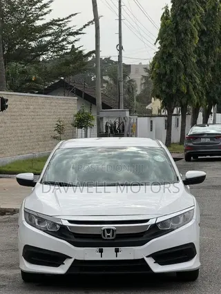 Honda Civic LX 4dr Sedan (2.0L 4cyl) 2017 White