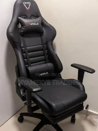 Gaming Chair With Headrest Footrest