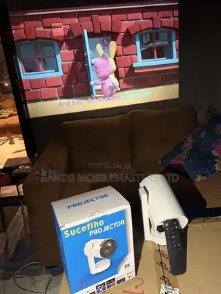 Smart Projector 8K– Netflix, YouTube & More
