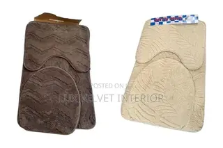 Bathroom Bath Mat Set -Soft & Water Absorbent