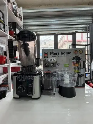 Mers Home 3-in-1 Multi-Purpose - Blender + Food Processor