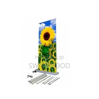 Electric Roll Up Banner Stand 85CM X 200CM / Pull Up Banner
