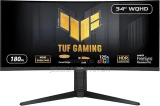 ASUS TUF Gaming 34” 1440P 1500R Curved Monitor