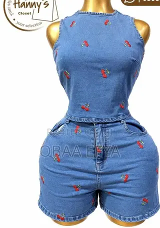 Stylish Women’s Denim Jeans Dress – S–XXL