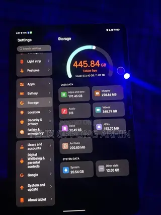 Tablet 1 TB Black